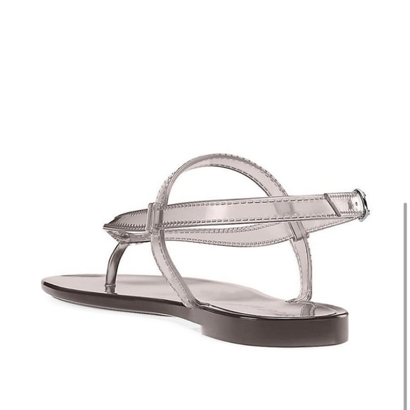 Stuart Weitzman Summer
Jelly Sandals Sz 11 color - Flannel NEW - Picture 3 of 10